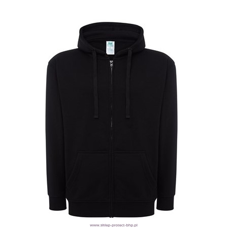 Czarna bluza męska JHK