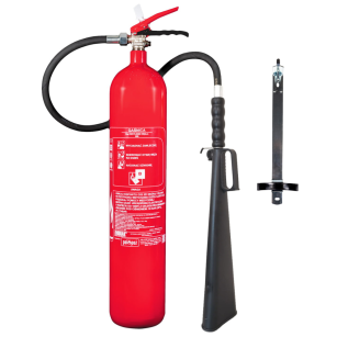 Gaśnica śniegowa 5 kg CO2 89B typ GS5x Exclusive Mobiak z wieszakiem UDT
