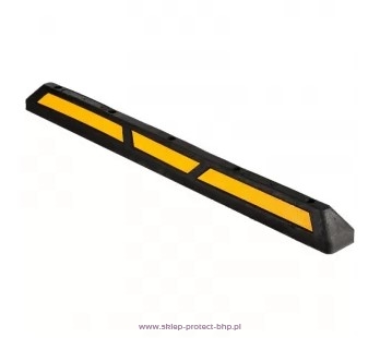 Żółto-czarny separator parkingowy U-25b 1800