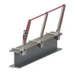 System kotwiczący jednoprzęsłowy