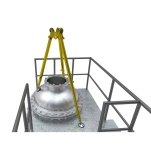 TM 16 - Kompaktowy aluminiowy statyw bezpieczeństwa na przyssawkach - 5