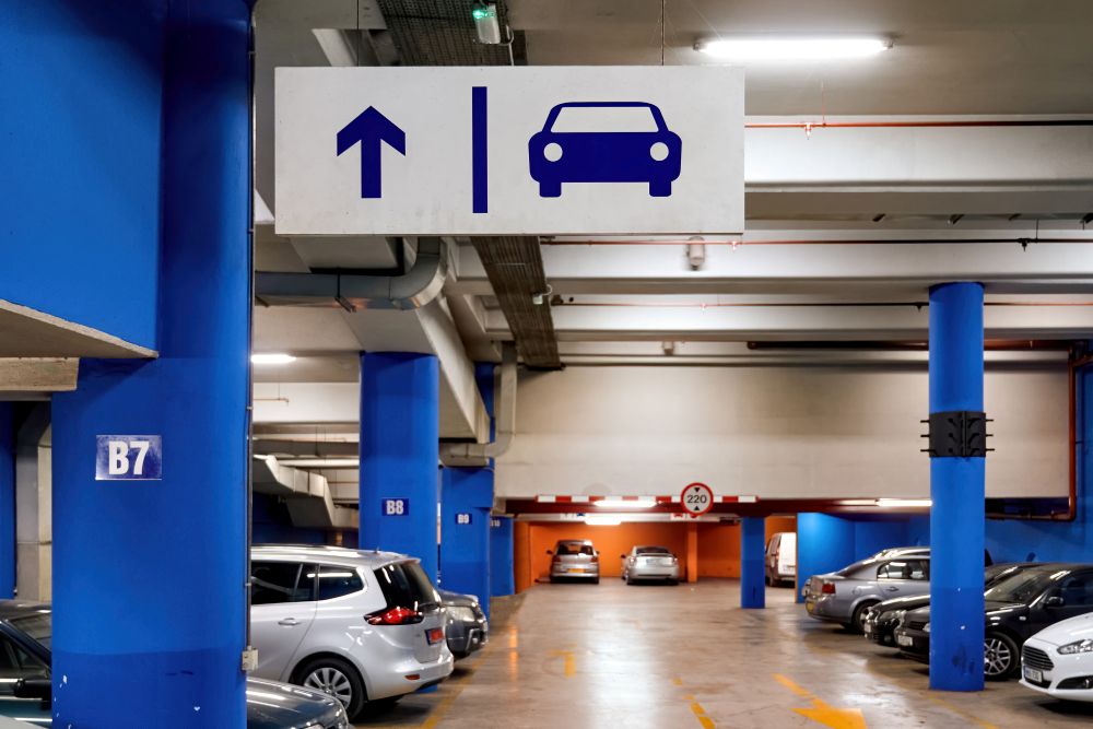 parking pod ziemią
